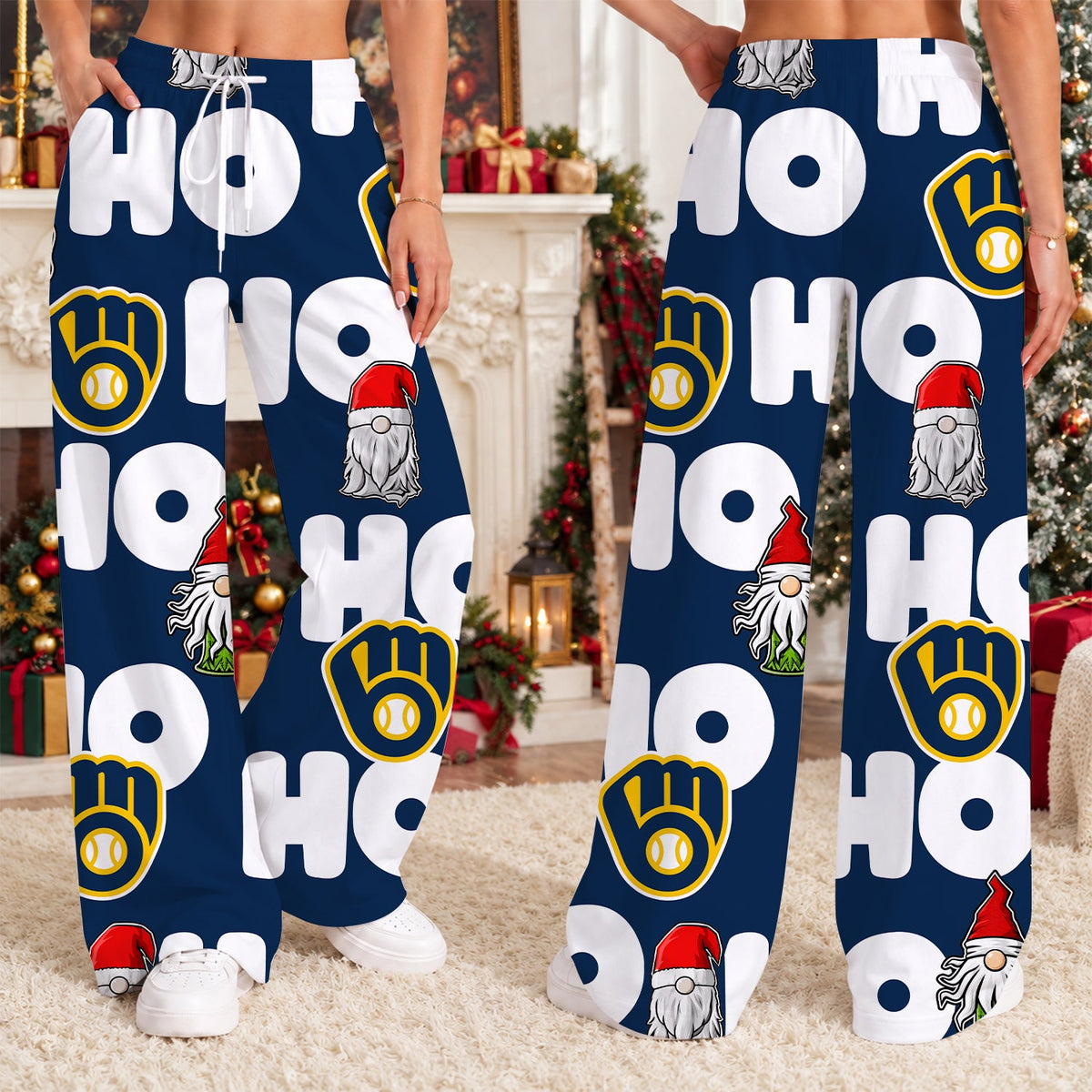 [HOMERUN DEAL] NEW CUSTOMIZED MLB15 MBS THE BREWERS LONG PANTS