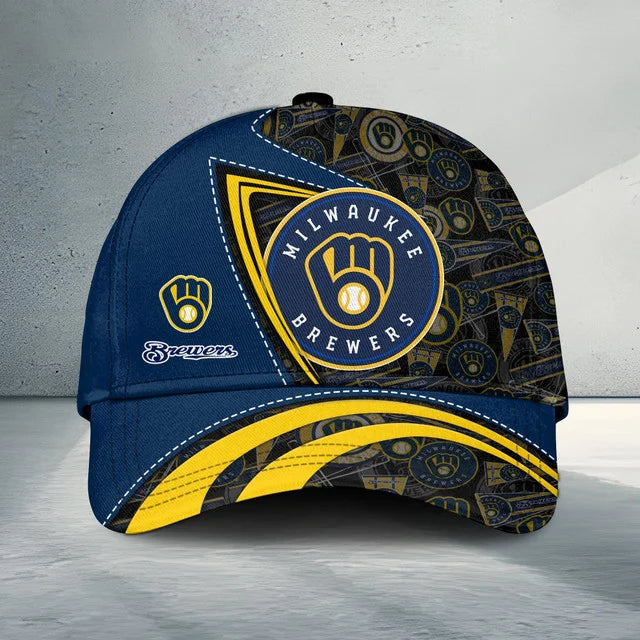 [HOMERUN DEAL] NEW CUSTOMIZED MLB15 MBS MILWAUKEE BREWERS CLASSIC CAP