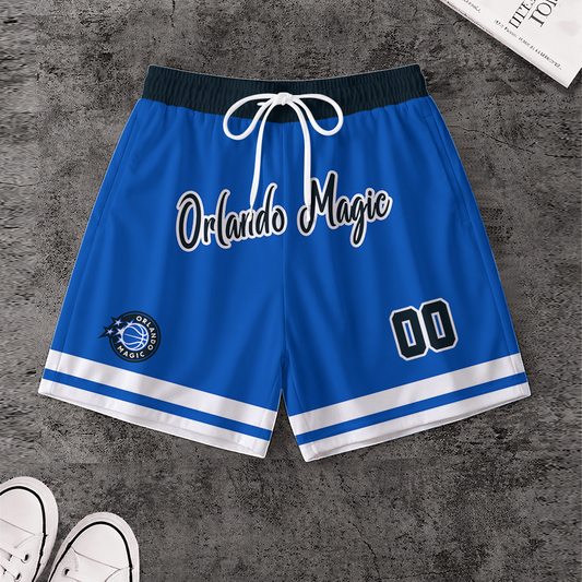 [HOT DEAL] NEW CUSTOMIZED NBA15 OMA ORLANDO MAGIC SHORT PANTS