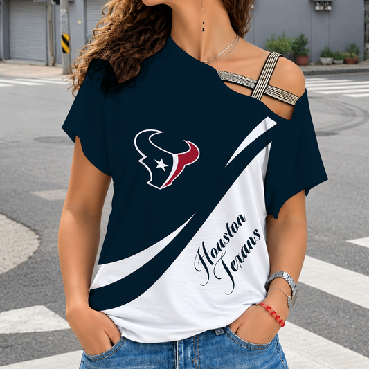 [TOUCHDOWN DEAL] NEW CUSTOMIZED NFL15 HTT HOUSTON TEXANS SHOULDER SHIRT