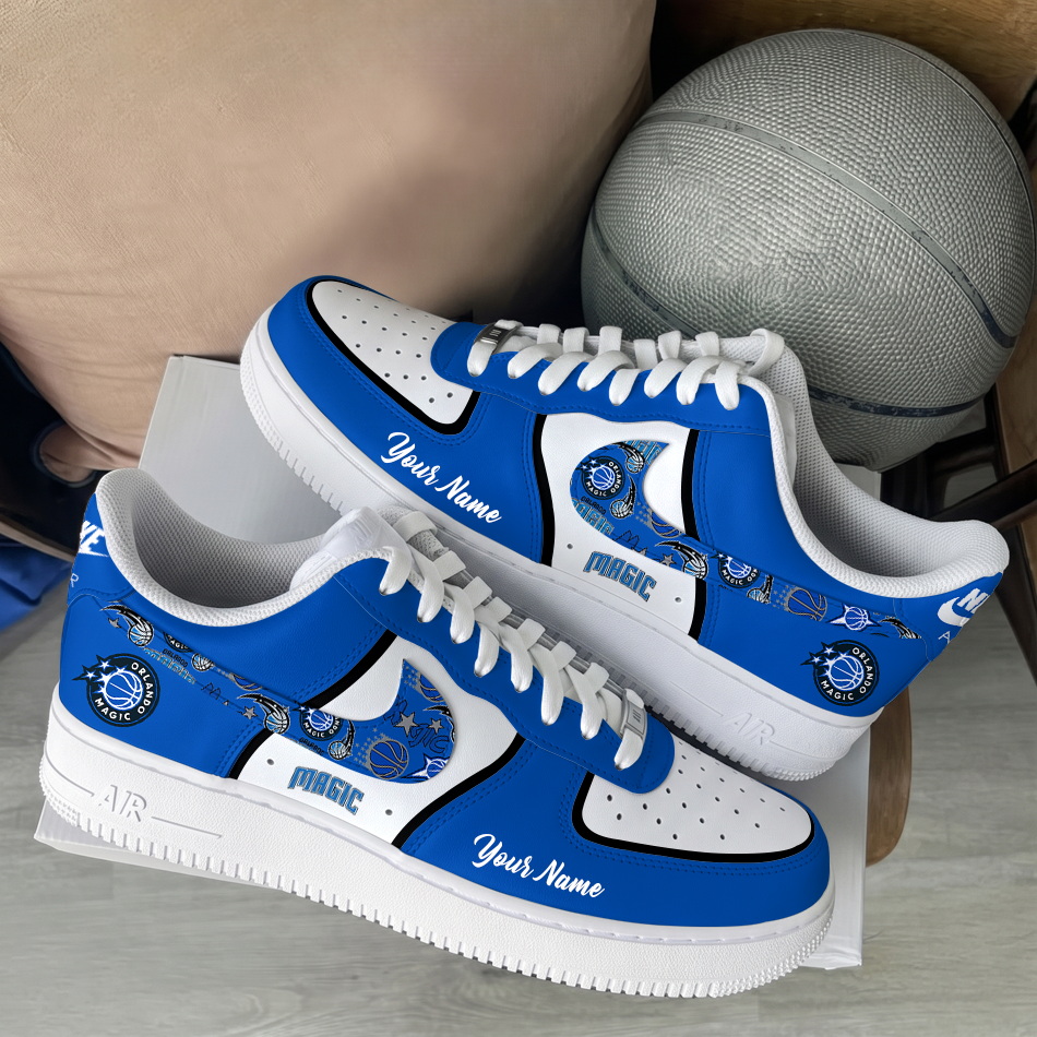 [SLAM DUNK DEAL] NEW CUSTOMIZED NBA15 OMA ORLANDO MAGIC AF1 SHOES