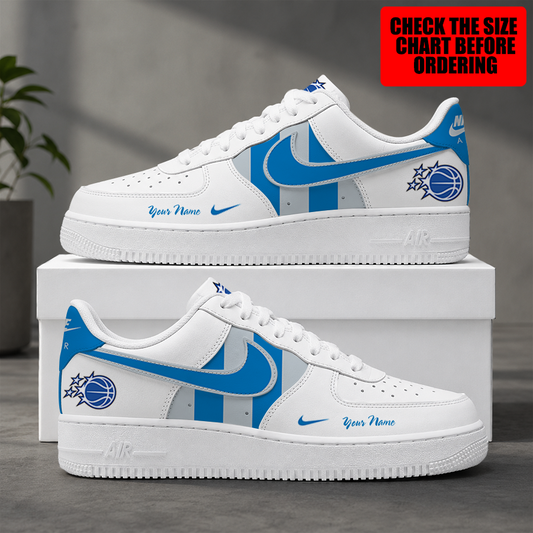 [SLAM DUNK DEAL] NEW CUSTOMIZED NBA15 OMA ORLANDO MAGIC AF1 SHOES