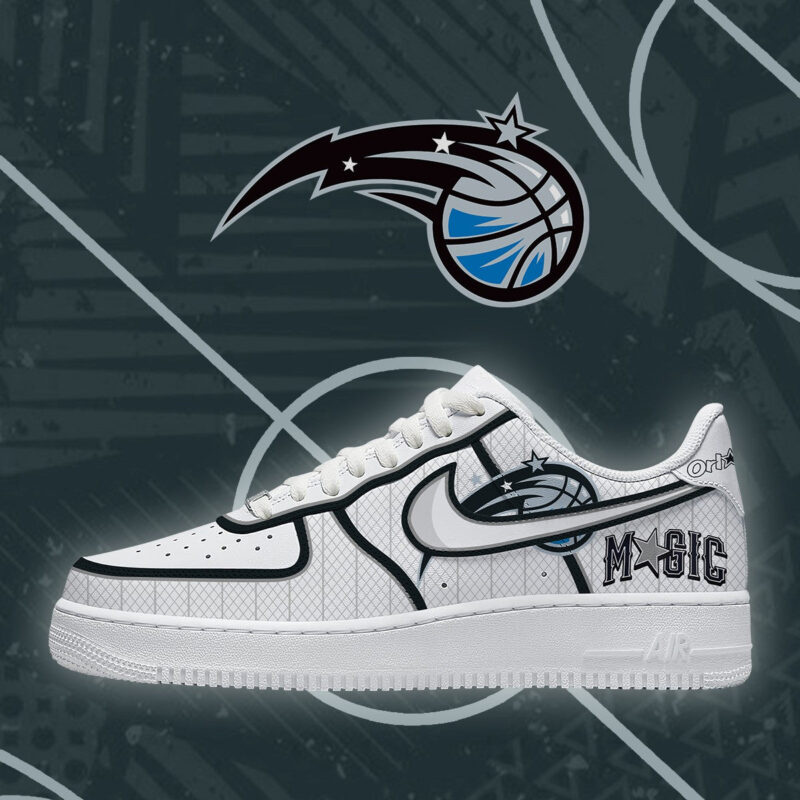 [SLAM DUNK DEAL] NEW CUSTOMIZED NBA15 OMA ORLANDO MAGIC AF1 SHOES