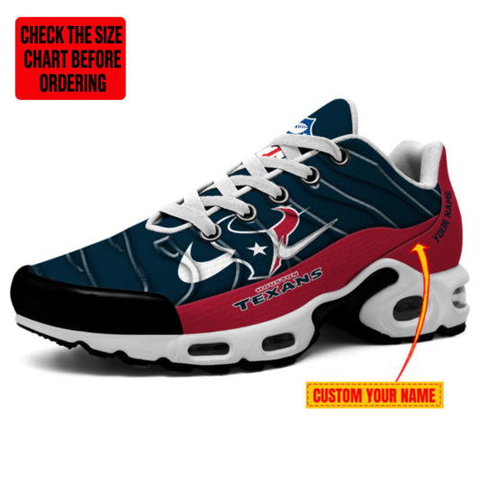 [TOUCHDOWN DEAL] NEW CUSTOMIZED NFL15 HTT HOUSTON TEXANS AIR MAX PLUS SNEAKERS