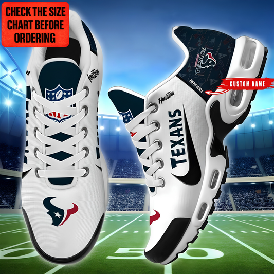 [TOUCHDOWN DEAL] NEW CUSTOMIZED NFL15 HTT HOUSTON TEXANS AIR MAX PLUS SNEAKERS