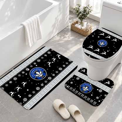 [GOAL DEAL] NEW CUSTOMIZED MLS15 CFM CF MONTRÉAL 3-PIECE BATHROOM RUG SET