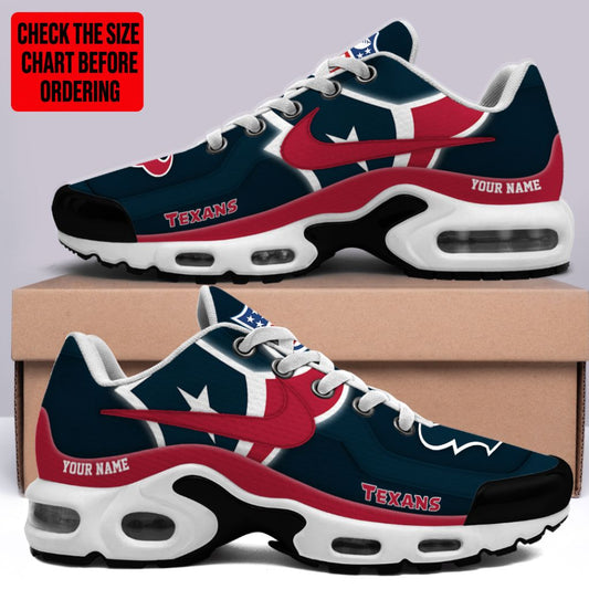 [TOUCHDOWN DEAL] NEW CUSTOMIZED NFL15 HTT HOUSTON TEXANS AIR MAX PLUS SNEAKERS