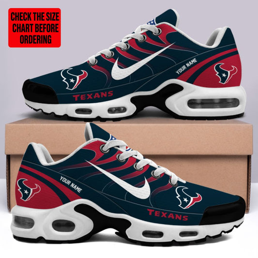 [TOUCHDOWN DEAL] NEW CUSTOMIZED NFL15 HTT HOUSTON TEXANS AIR MAX PLUS SNEAKERS