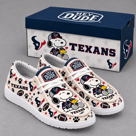 [TOUCHDOWN DEAL] NEW CUSTOMIZED NFL15 HTT HOUSTON TEXANS LOAFER SHOES