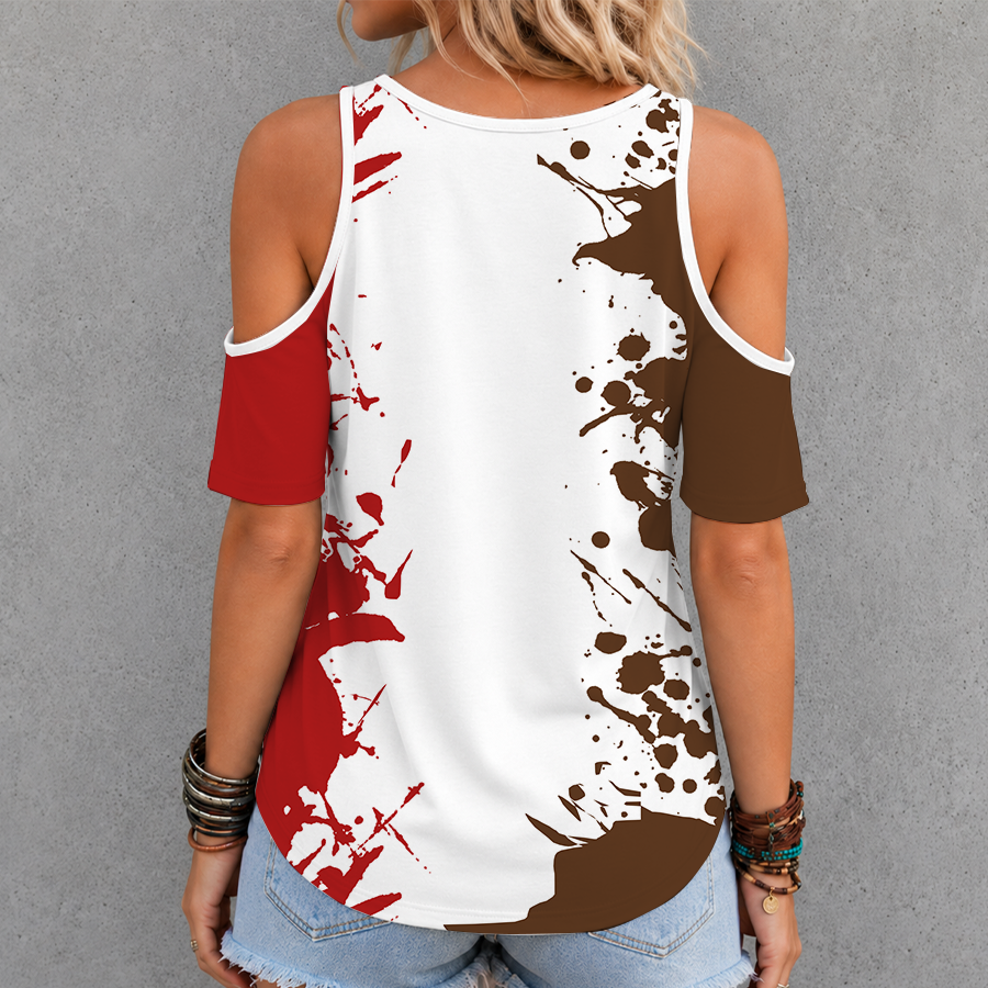 [PUCK DROP DEAL] NEW CUSTOMIZED NCAA MFF16 CBR CORNELL BIG RED CRISS CROSS V-NECK TOP