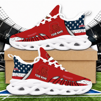[PUCK DROP DEAL] NEW CUSTOMIZED NCAA MFF16 CBR CORNELL BIG RED UNISEX CLUNKY SNEAKERS