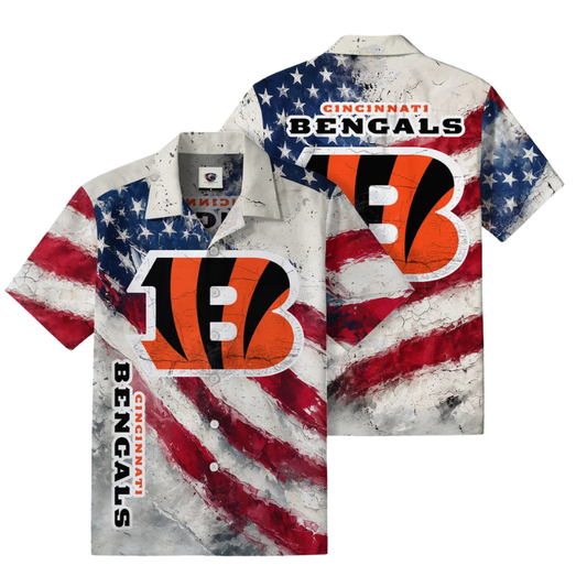 [TOUCHDOWN DEAL] NEW CUSTOMIZED NFL16 CCB CINCINNATI BENGALS UNISEX HAWAIIAN SHIRT