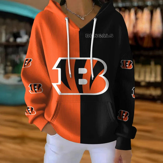 [TOUCHDOWN DEAL] NEW CUSTOMIZED NFL16 CCB CINCINNATI BENGALS RIBBED HOODIE & SWEATSHIRT
