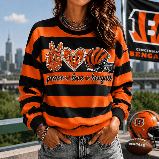 [TOUCHDOWN DEAL] NEW CUSTOMIZED NFL16 CCB CINCINNATI BENGALS UNISEX SWEATSHIRT
