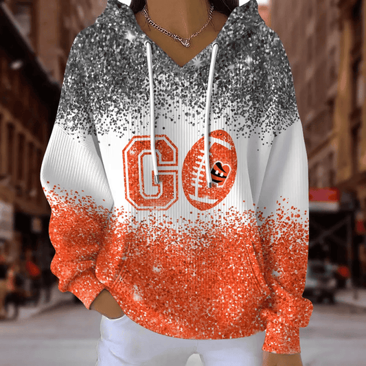 [TOUCHDOWN DEAL] NEW CUSTOMIZED NFL16 CCB CINCINNATI BENGALS RIBBED HOODIE & SWEATSHIRT