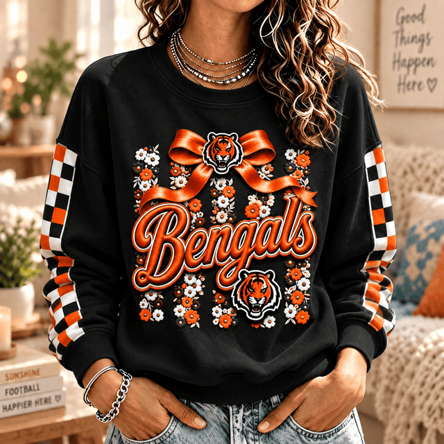 [TOUCHDOWN DEAL] NEW CUSTOMIZED NFL16 CCB CINCINNATI BENGALS  UNISEX SWEATSHIRT