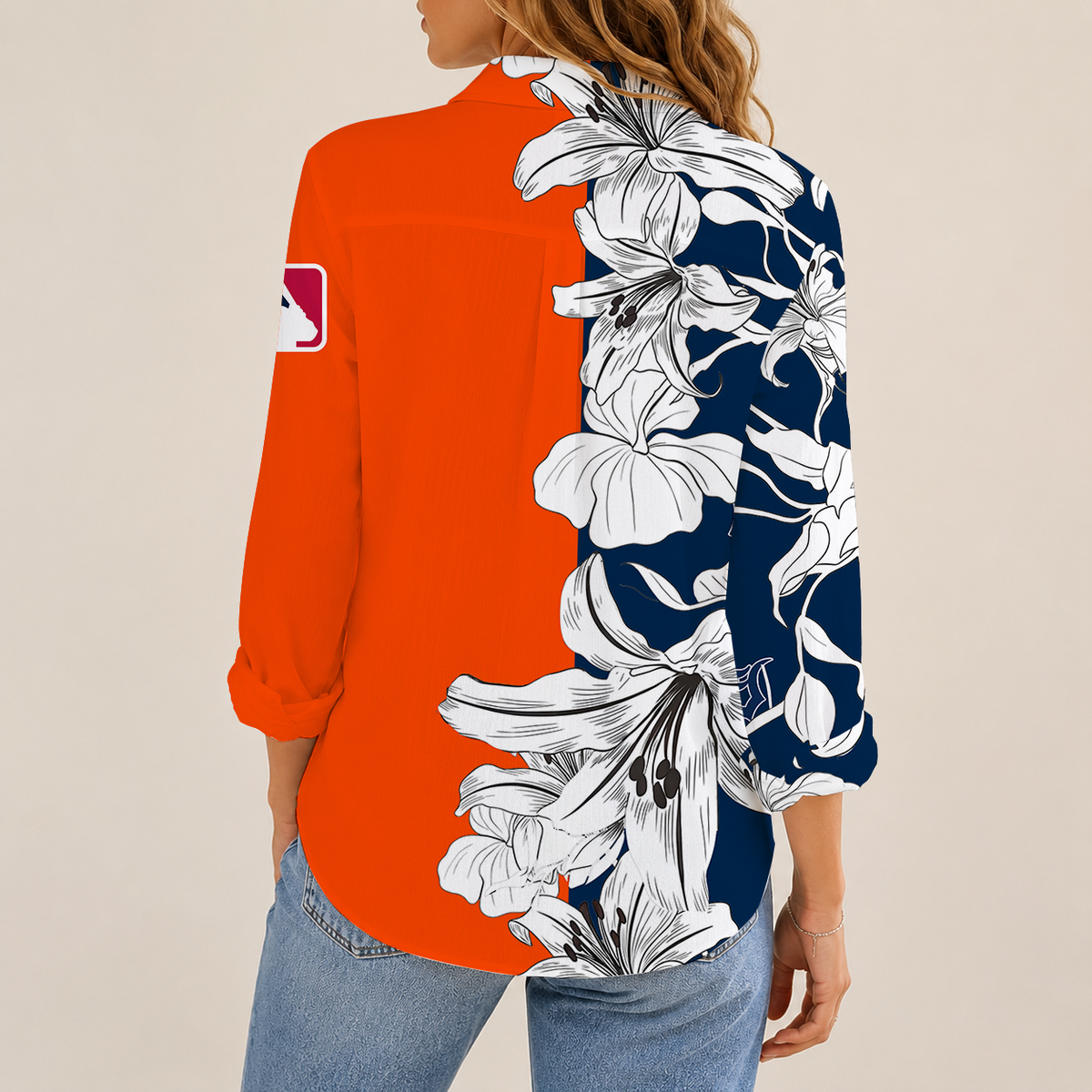 [HOMERUN DEAL] NEW CUSTOMIZED MLB16 DTS DETROIT TIGERS WOMEN CASUAL SHIRT