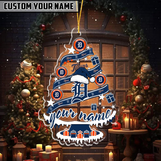 [HOMERUN DEAL] NEW CUSTOMIZED MLB16 DTS DETROIT TIGERS CHRISTMAS ACRYLIC ORNAMENT