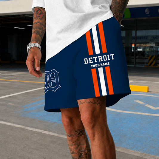 [HOMERUN DEAL] NEW PREMIUM MLB16 DTS DETROIT TIGERS SHORT PANTS