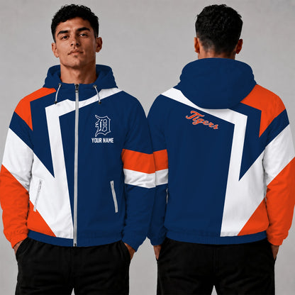 [HOMERUN DEAL] NEW CUSTOMIZED MLB16 DTS DETROIT TIGERS WINDBREAKER JACKET