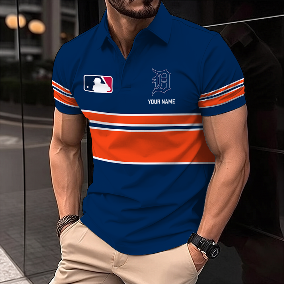 [HOMERUN DEAL] NEW CUSTOMIZED MLB16 DTS DETROIT TIGERS POLO SHIRT