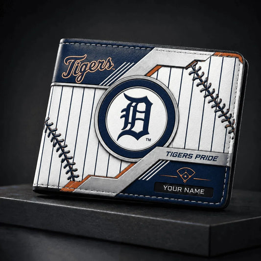 [HOMERUN DEAL] NEW CUSTOMIZED MLB16 DTS DETROIT TIGERS LEATHER WALLET