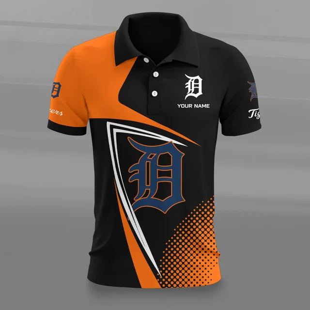[HOMERUN DEAL] NEW CUSTOMIZED MLB16 DTS DETROIT TIGERS POLO SHIRT