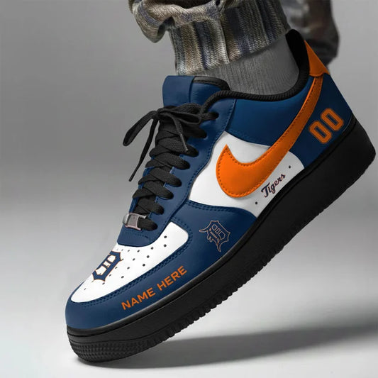 [HOMERUN DEAL] NEW CUSTOMIZED MLB16 DTS DETROIT TIGERS AF1 SHOES