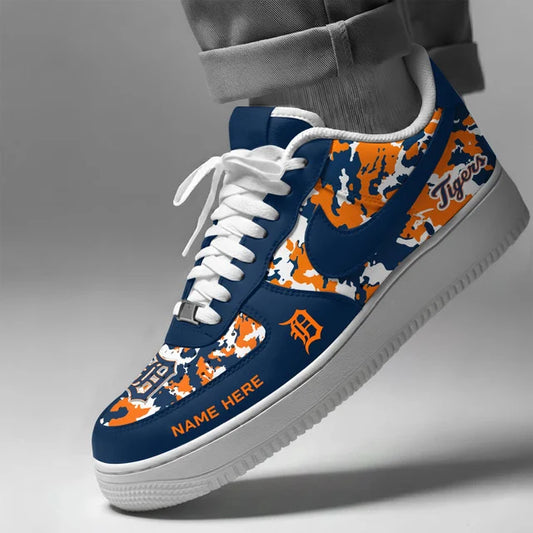 [HOMERUN DEAL] NEW CUSTOMIZED MLB16 DTS DETROIT TIGERS AF1 SHOES