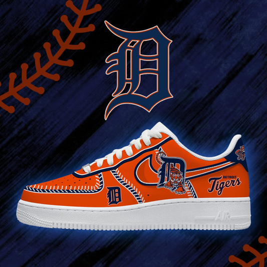 [HOMERUN DEAL] NEW CUSTOMIZED MLB16 DTS DETROIT TIGERS AF1 SHOES