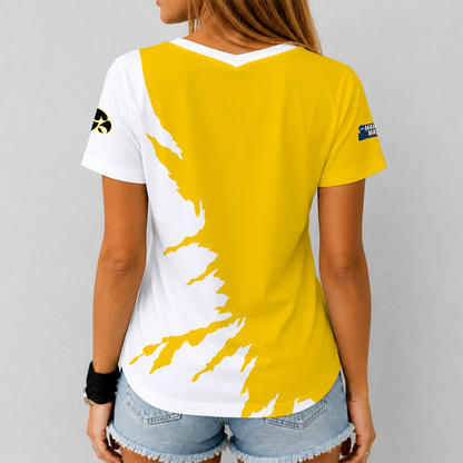 [SLAM DUNK DEAL] NEW CUSTOMIZED NCAA MAM16 IWH IOWA HAWKEYES V-NECK FEMALE SHIRT