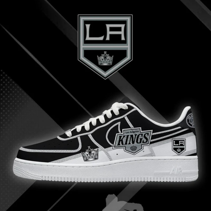 [PUCK DROP DEAL] NEW CUSTOMIZED NHL16 LAK LOS ANGELES KINGS AF1 SHOES