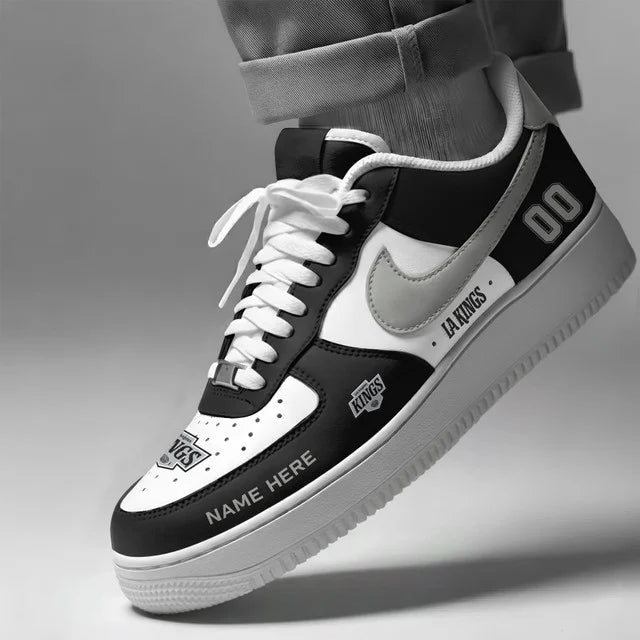 [PUCK DROP DEAL] NEW CUSTOMIZED NHL16 LAK LOS ANGELES KINGS AF1 SHOES
