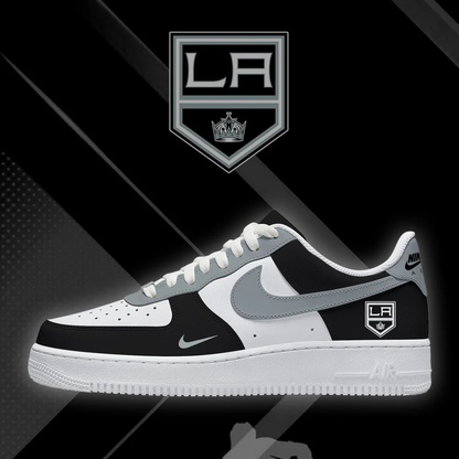 [PUCK DROP DEAL] NEW CUSTOMIZED NHL16 LAK LOS ANGELES KINGS AF1 SHOES