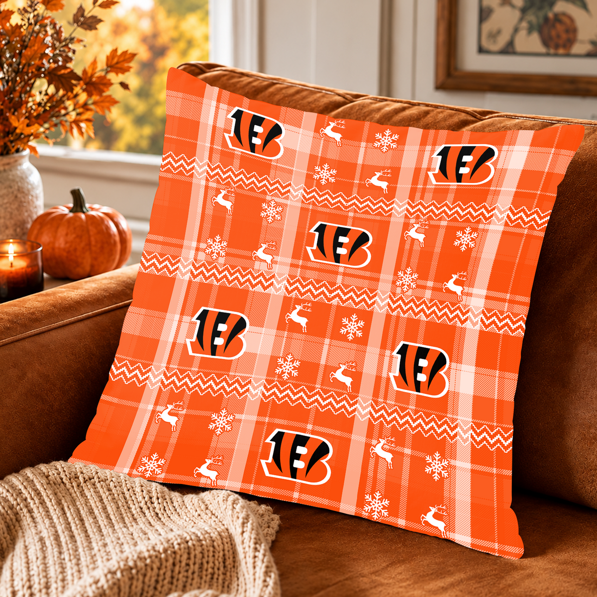 [TOUCHDOWN DEAL] NEW CUSTOMIZED NFL16 CCB THE BENGALS ENVELOPE PILLOW CASE