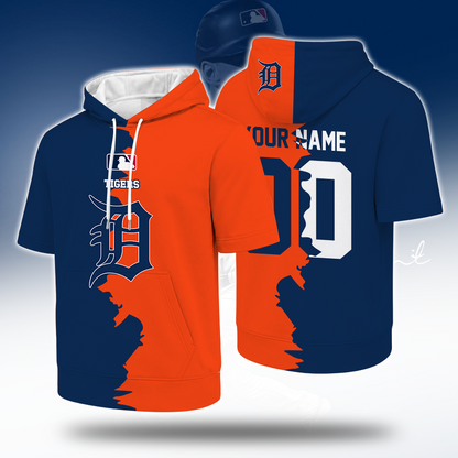 [HOMERUN DEAL] NEW CUSTOMIZED MLB16 DTS DETROIT TIGERS SHORT SLEEVE HOODIE