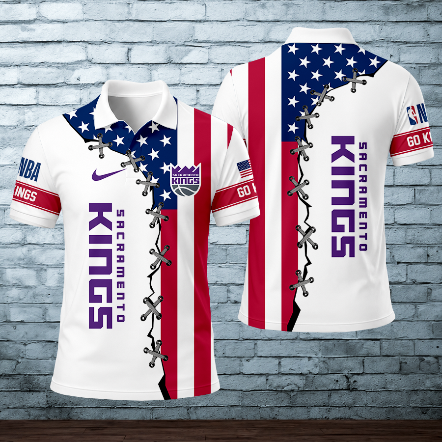 [HOT DEAL] NEW CUSTOMIZED NBA16 SKI SACRAMENTO KINGS POLO SHIRT