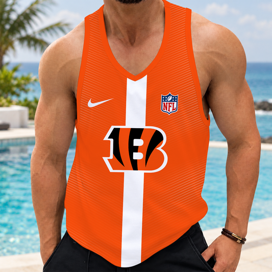 [TOUCHDOWN DEAL] NEW CUSTOMIZED NFL16 CCB CINCINNATI BENGALS UNISEX TANK TOP