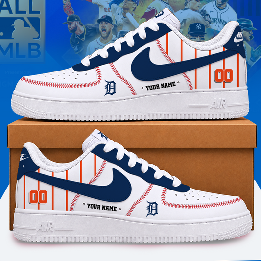 [HOMERUN DEAL] NEW CUSTOMIZED MLB16 DTS DETROIT TIGERS AF1 SHOES