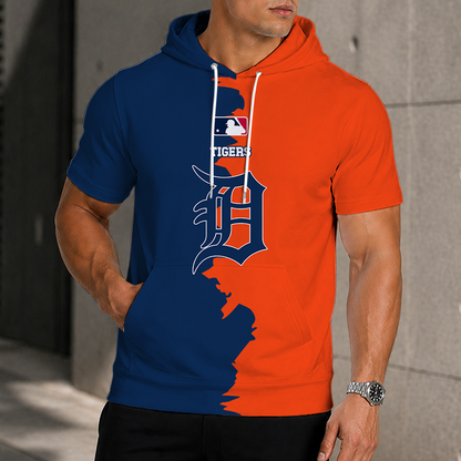 [HOMERUN DEAL] NEW CUSTOMIZED MLB16 DTS DETROIT TIGERS SHORT SLEEVE HOODIE