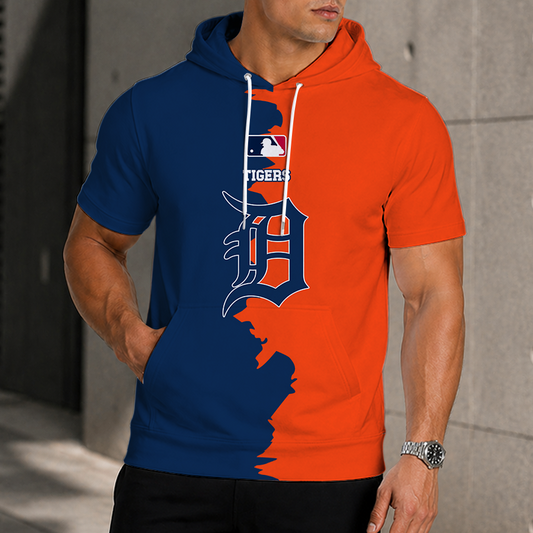 [HOMERUN DEAL] NEW CUSTOMIZED MLB16 DTS DETROIT TIGERS SHORT SLEEVE HOODIE