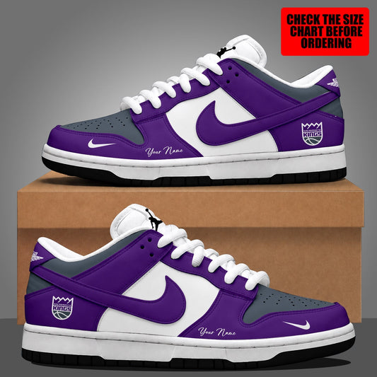 [SLAM DUNK DEAL] NEW CUSTOMIZED NBA16 SKI SACRAMENTO KINGS DUNK LOW SHOES