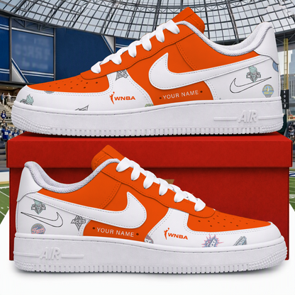 [HOOPS SPECIAL] NEW CUSTOMIZED WNBA16 WOMEN'S NATIONAL BASKETBALL ASSOCIATION AF1 SNEAKERS