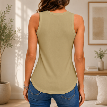 [HOOPS SPECIAL] NEW CUSTOMIZED NCAA CFH16 WFD WAKE FOREST DEMON DEACONS WOMEN'S V-NECK TANK TOP