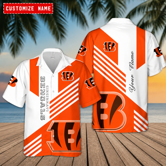 [TOUCHDOWN DEAL] NEW CUSTOMIZED NFL16 CCB CINCINNATI BENGALS UNISEX HAWAIIAN SHIRT