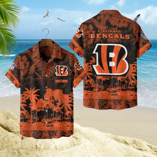 [TOUCHDOWN DEAL] NEW CUSTOMIZED NFL16 CCB CINCINNATI BENGALS UNISEX HAWAIIAN SHIRT