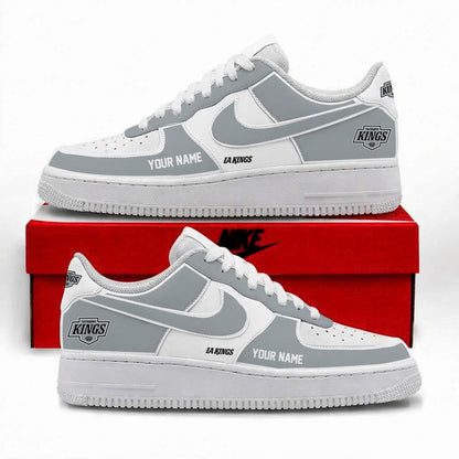 [PUCK DROP DEAL]NEW CUSTOMIZED NHL16 LAK LOS ANGELES KINGS AF1 SHOES