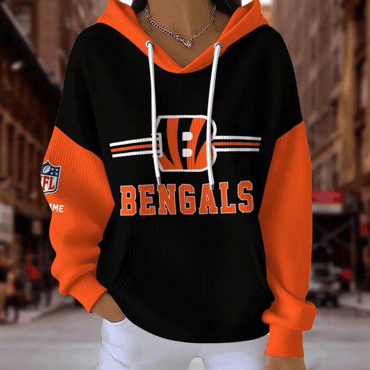 [TOUCHDOWN DEAL] NEW CUSTOMIZED NFL16 CCB CINCINNATI BENGALS RIBBED HOODIE & SWEATSHIRT