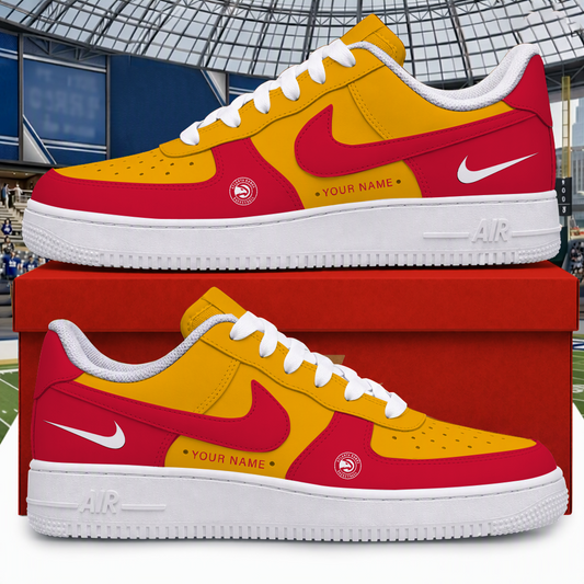 [SLAM DUNK DEAL] NEW CUSTOMIZED NBA17 AHA ATLANTA HAWKS AF1 SHOES