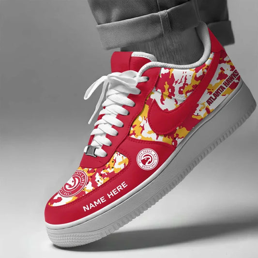 [SLAM DUNK DEAL] NEW CUSTOMIZED NBA17 AHA ATLANTA HAWKS AF1 SHOES